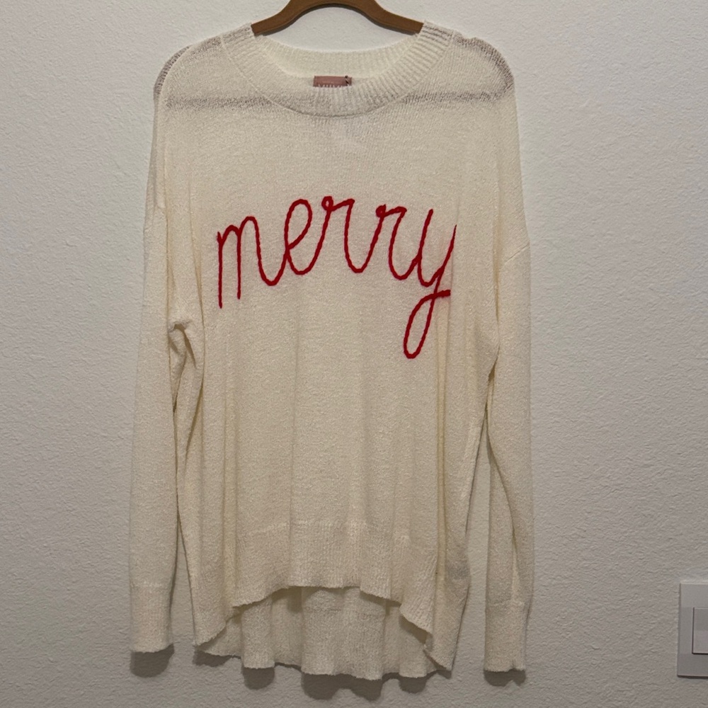 Show Me Your MuMu Cream Sweater “Merry”